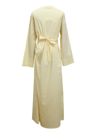 Tailliertes Baumwollkleid
