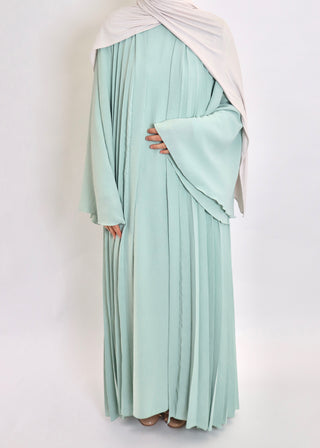 PLISSEE ABAYA SET