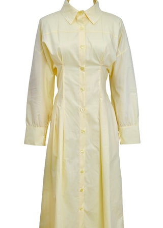 Tailliertes Hemdkleid