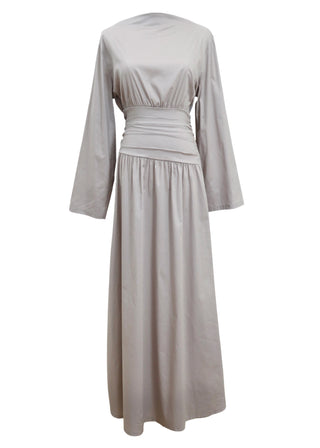 Tailliertes Baumwollkleid