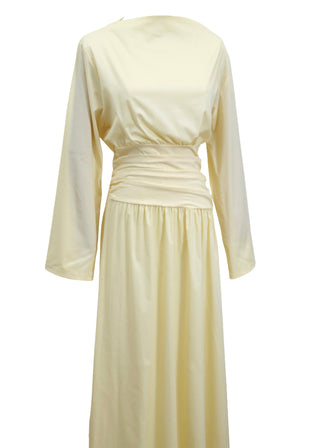 Tailliertes Baumwollkleid