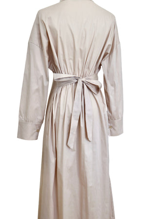 Tailliertes Hemdkleid