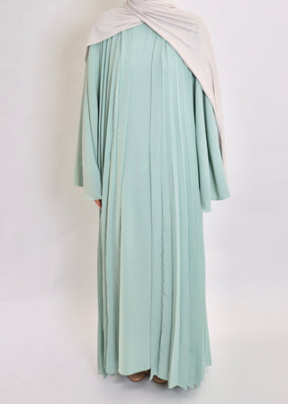 PLISSEE ABAYA SET