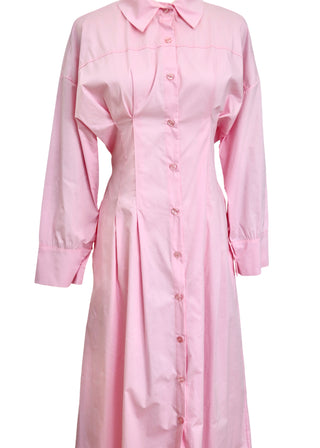 Tailliertes Hemdkleid