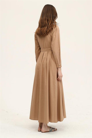 MINIK TERZI KLEID CAMEL