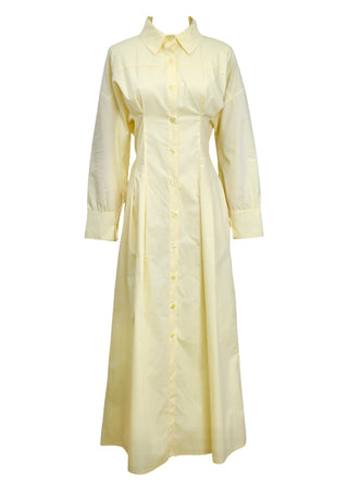 Tailliertes Hemdkleid