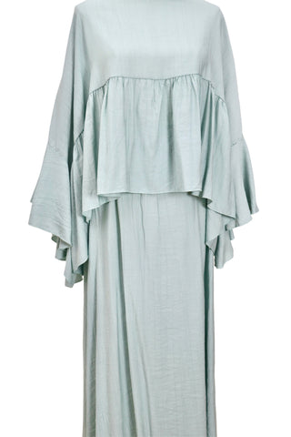 Zweiteiler mit weiter Bluse