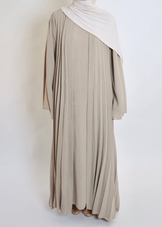 PLISSEE ABAYA SET