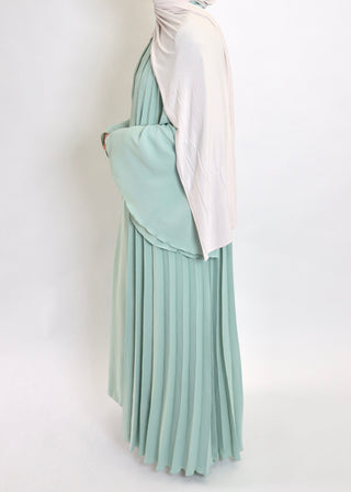 PLISSEE ABAYA SET