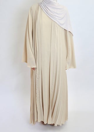 PLISSEE ABAYA SET