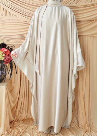 Abaya mit Fledermausärmeln