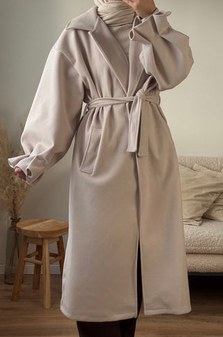 Mantel mit Rüschenärmel