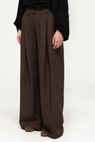 Wide Leg Stoffhose