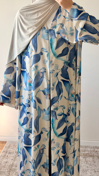 Florale offene Abaya