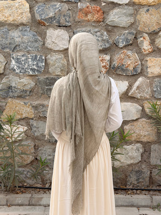 ORGANIC TOUCH Viskose Hijab | Stone