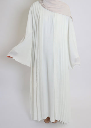 PLISSEE ABAYA SET