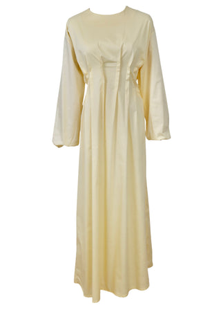 Tailliertes Kleid mit Ballonärmel