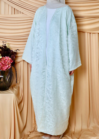 Bestickter Kimono | Mint