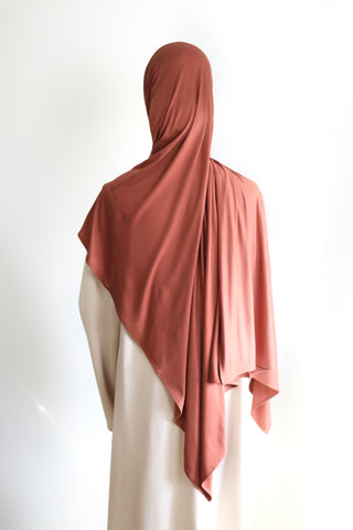 Basic Jersey Rusty red