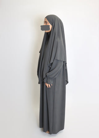 Abaya Set Bloom | Abaya & Khimar