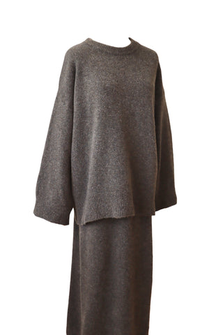 Strick Zweiteiler | Taupe