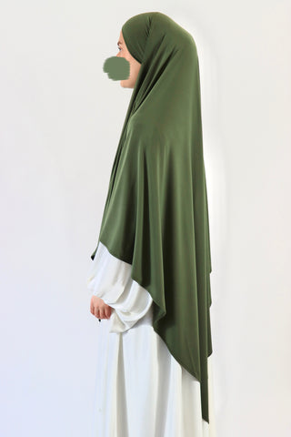 Premium Jersey Khimar Long