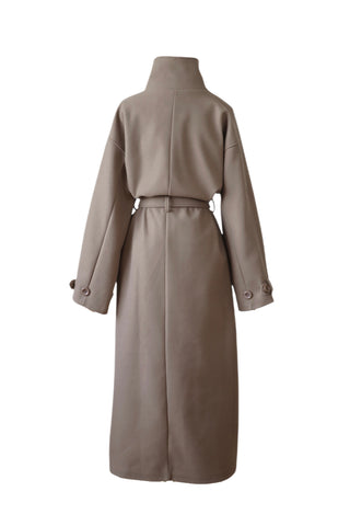 Mantel mit Stehkragen