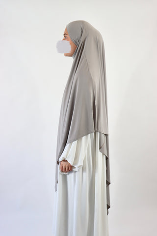 Premium Jersey Khimar Long