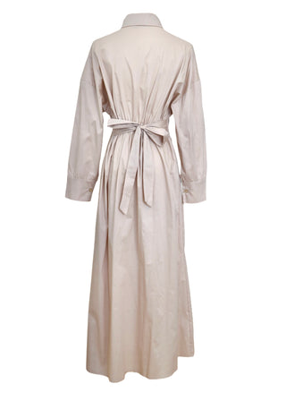 Tailliertes Hemdkleid