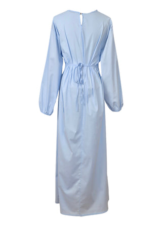 Tailliertes Kleid mit Ballonärmel