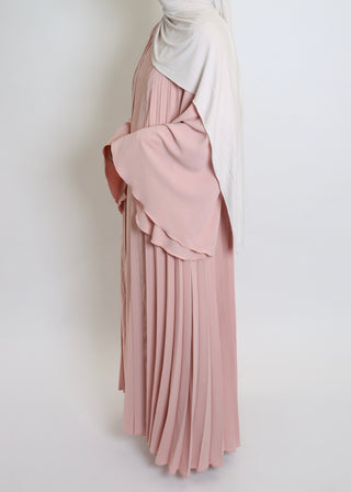 PLISSEE ABAYA SET