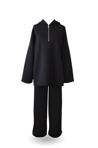 Hoodie Set | Schwarz