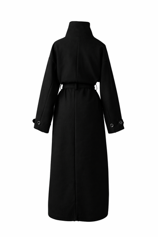 Mantel mit Stehkragen