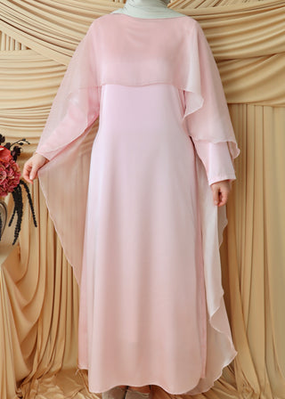 Kleid Mit Cape