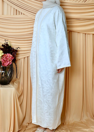 Bestickter Kimono | Weiß