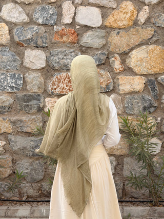 ORGANIC TOUCH Viskose Hijab | Sage