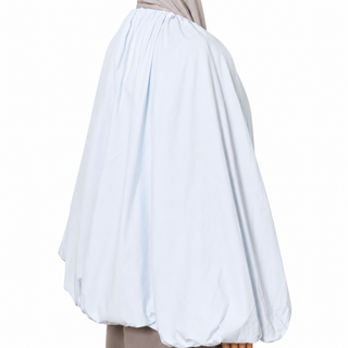 Oversize Ballonbluse | Blau