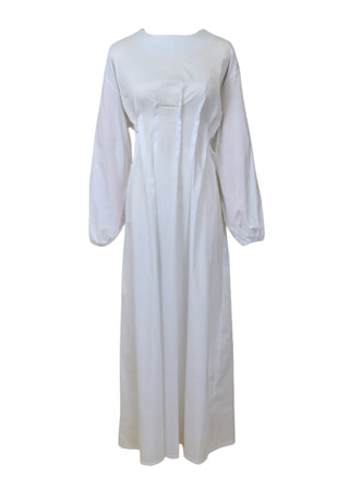 Tailliertes Kleid mit Ballonärmel
