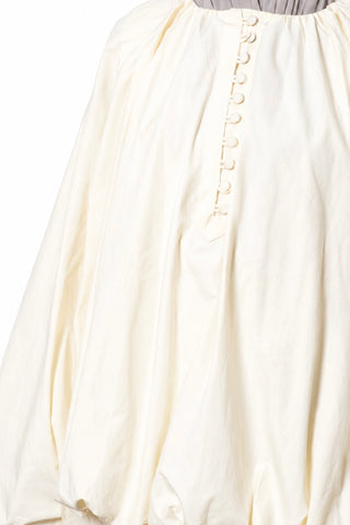 Oversize Ballonbluse | Creme