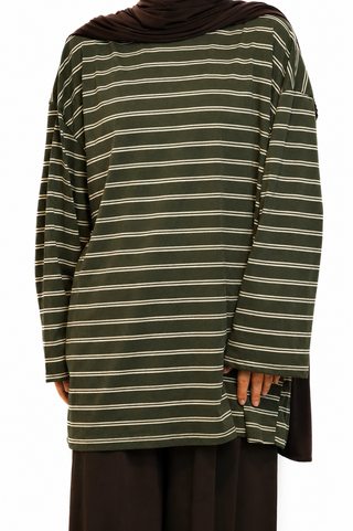 Longsleeve mit Streifen