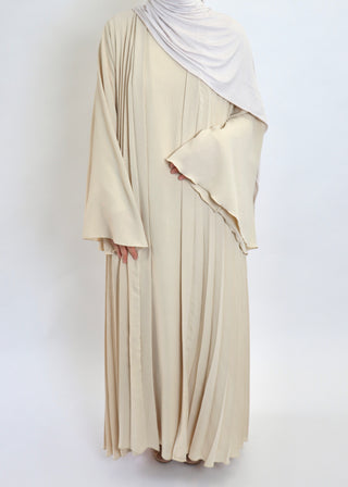 PLISSEE ABAYA SET