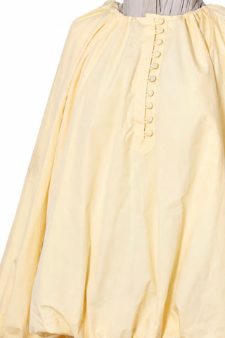 Oversize Ballonbluse | Gelb