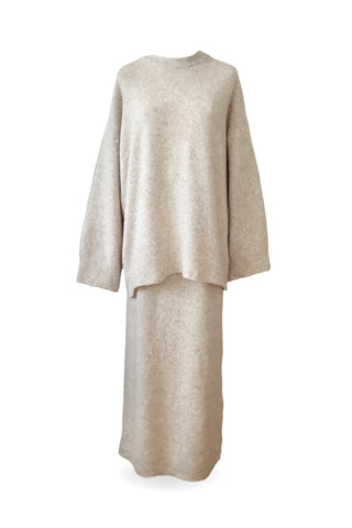 Strick Zweiteiler | Beige