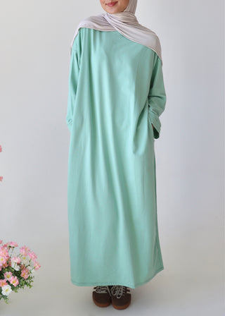 SWEATSHIRT KLEID | MINT