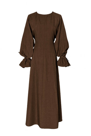 Tailliertes Kleid zum Binden
