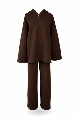 Hoodie Set | Brown