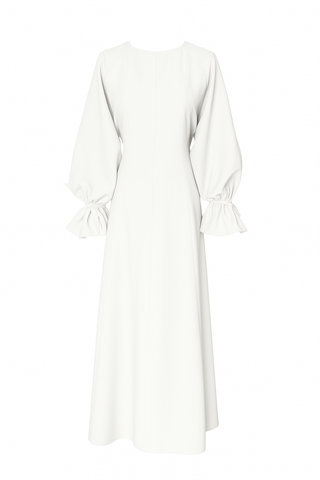 Tailliertes Kleid zum Binden